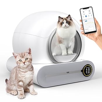 Amazon | Snowon猫用自動トイレ キャットトイレ 大・中・小型猫